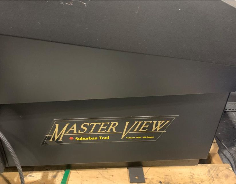 Master View Shadow Graft Optical Comparator, Machine ID: 8658